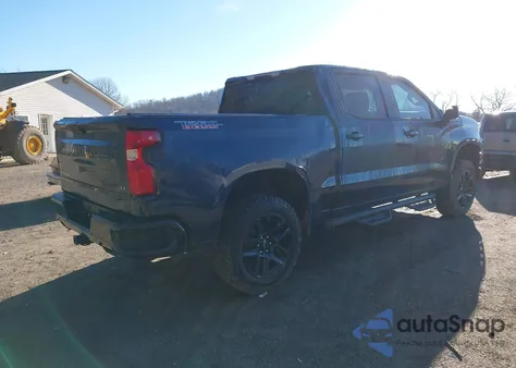 2021 Chevrolet Silverado 1500 4Wd Short Bed Lt Trail Boss from USA, damaged, VIN 1GCPYFED2MZ392745